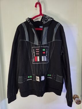 Star Wars Darth Vader Costume Zip Hoodie